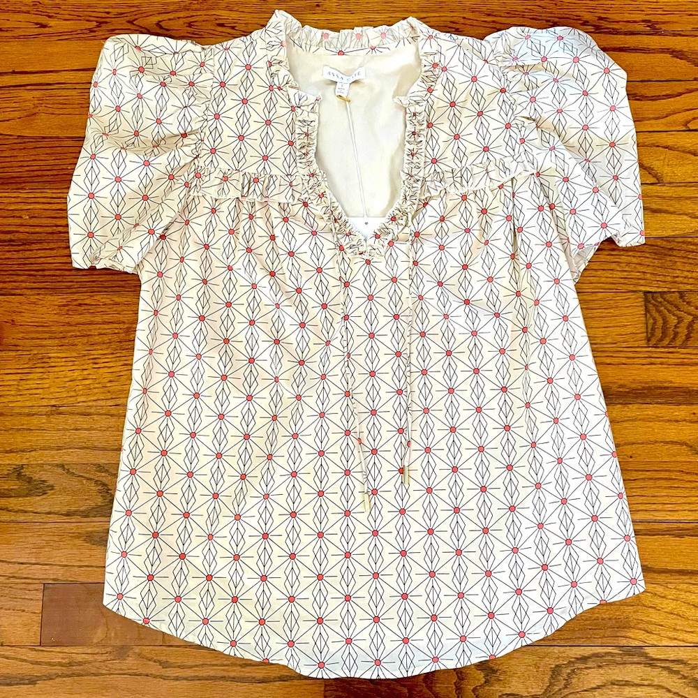 Anna Cate Geometric Aztec Print Abigail Top Size Small BRAND NEW with Tags